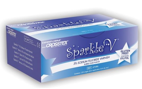Sparkle V 5% Sodium Fluoride Varnish with Xylitol