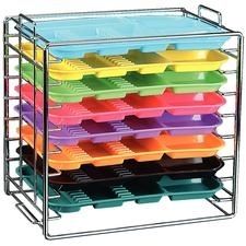 Chrome Tray Rack